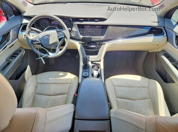 1GYKPDRS3LZ128582 2020 CADILLAC XT6 Red წინა პანელის ხედი