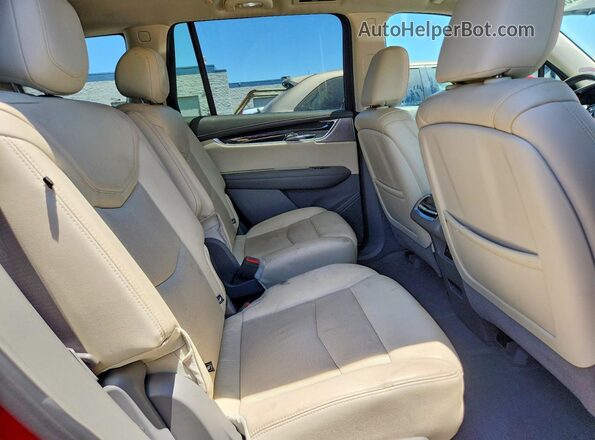 1GYKPDRS3LZ128582 2020 CADILLAC XT6 Red უკანა სალონის ხედი