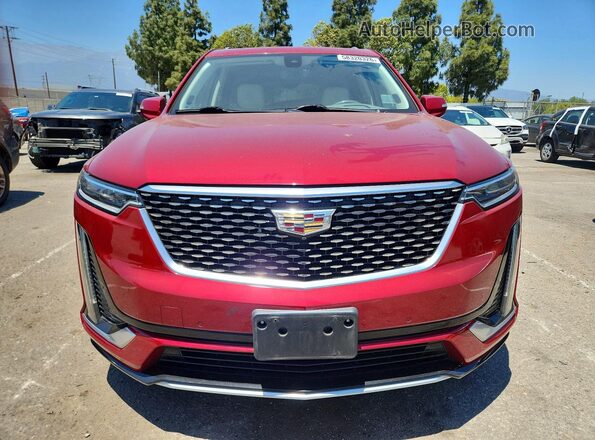 1GYKPDRS3LZ128582 2020 CADILLAC XT6 Red წინა ხედი