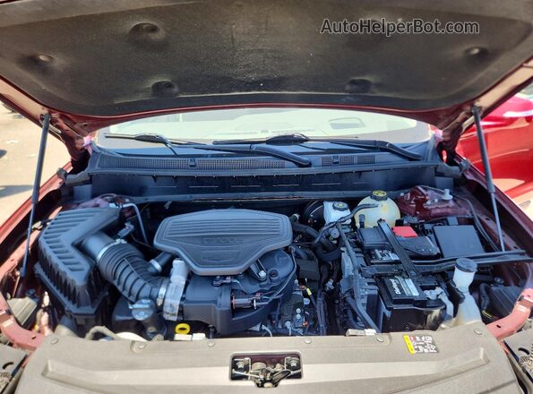 1GYKPDRS3LZ128582 2020 CADILLAC XT6 Red ძრავის განყოფილების ხედი