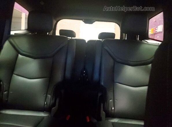 1GYKPDRS3LZ167768 2020 CADILLAC XT6 Black Vista de los asientos traseros