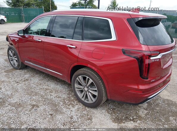 1GYKPDRS5MZ120209 2021 CADILLAC XT6 Red Задня ліва чверть