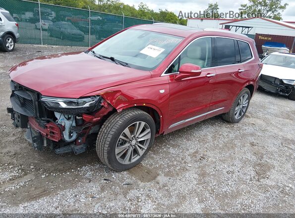 1GYKPDRS5MZ120209 2021 CADILLAC XT6 Red Передня ліва чверть
