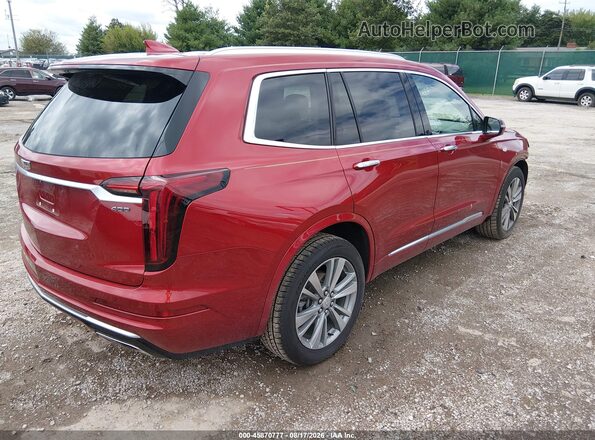 1GYKPDRS5MZ120209 2021 CADILLAC XT6 Red Задня права чверть