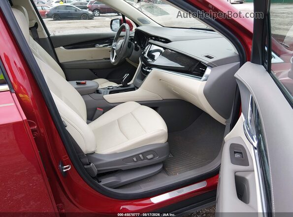 1GYKPDRS5MZ120209 2021 CADILLAC XT6 Red Вид салону спереду