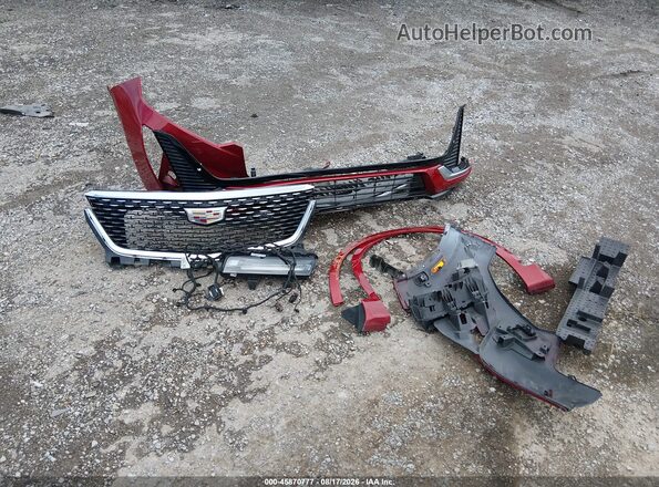 1GYKPDRS5MZ120209 2021 CADILLAC XT6 Red Вид щитка приладів