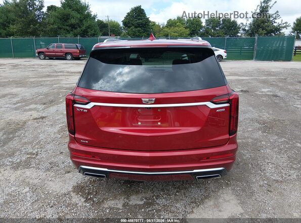 1GYKPDRS5MZ120209 2021 CADILLAC XT6 Red 