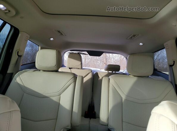 1GYKPDRS5MZ133946 2021 CADILLAC XT6 Серебряный Вид задних сидений