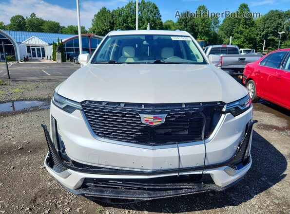 1GYKPDRS6MZ153865 2021 CADILLAC XT6 Белый Вид спереди