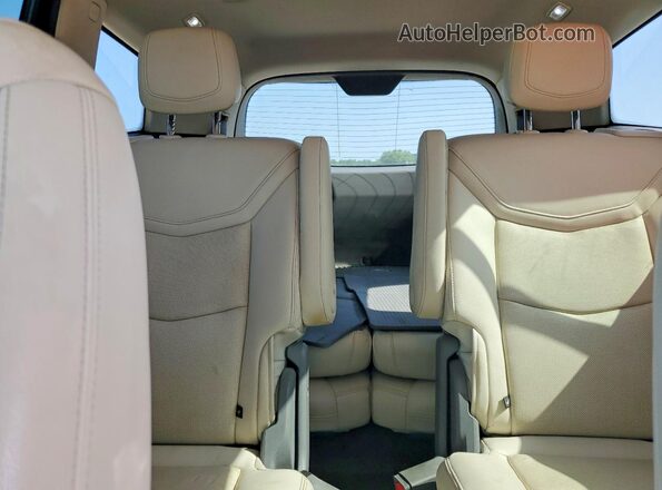 1GYKPDRS6MZ175767 2021 CADILLAC XT6 Blue უკანა სავარძლების ხედი