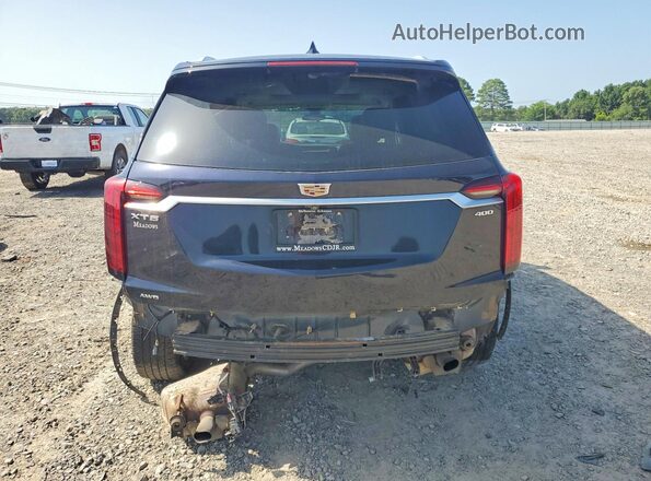 1GYKPDRS6MZ175767 2021 CADILLAC XT6 Blue უკანა ხედი