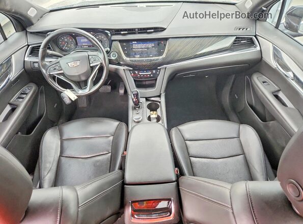 1GYKPDRS6MZ222568 2021 CADILLAC XT6 Черный Вид подкапотного пространства