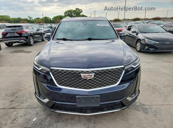 1GYKPDRS6MZ222568 2021 CADILLAC XT6 Черный Вид салона спереди
