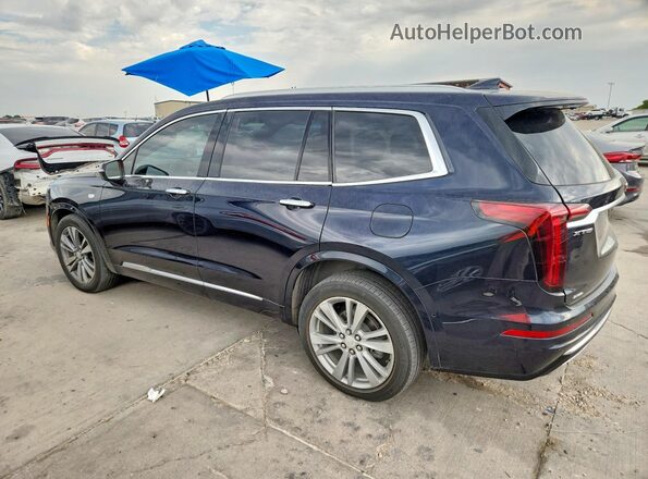 1GYKPDRS6MZ222568 2021 CADILLAC XT6 Черный Задняя правая четверть