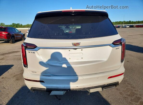 1GYKPDRS6PZ157306 2023 CADILLAC XT6 White Rear view