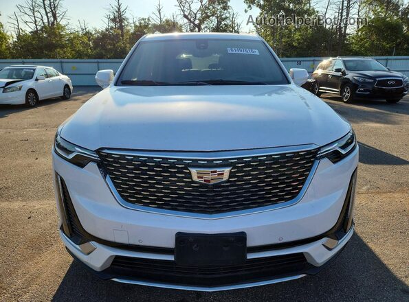 1GYKPDRS6PZ157306 2023 CADILLAC XT6 White Front view