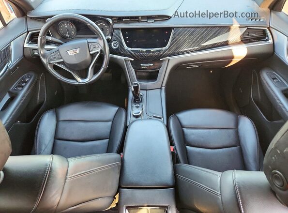 1GYKPDRS6PZ157306 2023 CADILLAC XT6 White Dashboard view