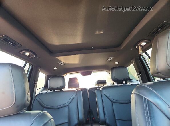 1GYKPDRS6PZ157306 2023 CADILLAC XT6 White Rear seats view