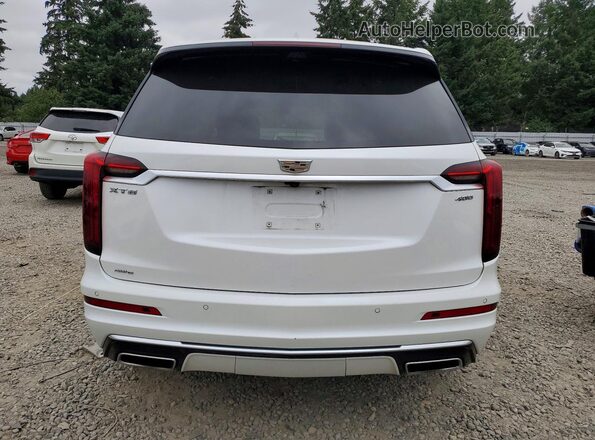 1GYKPDRS6PZ191083 2023 CADILLAC XT6 White Vista trasera