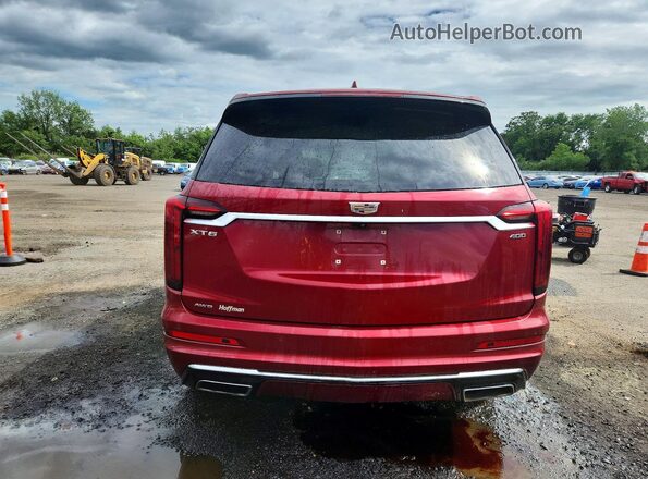1GYKPDRS7LZ115043 2020 CADILLAC XT6 Red Widok z tyłu
