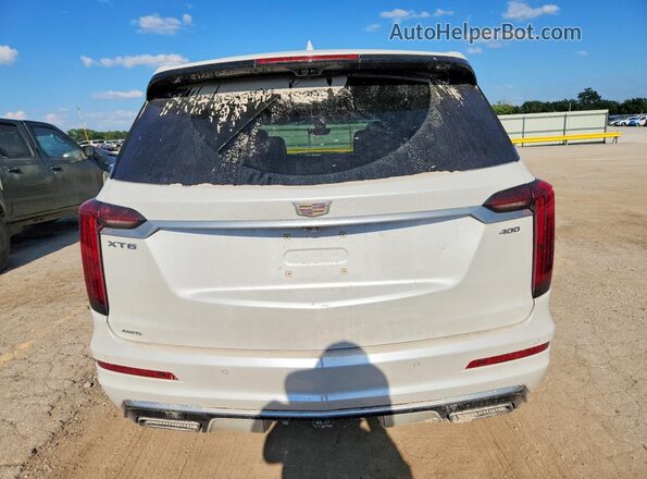 1GYKPDRS7LZ117276 2020 CADILLAC XT6 White Հետևի տեսք