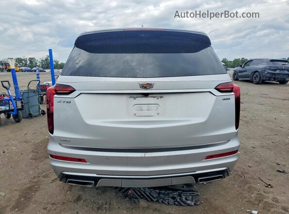 1GYKPDRS7LZ135762 2020 CADILLAC XT6 Silver Вид ззаду