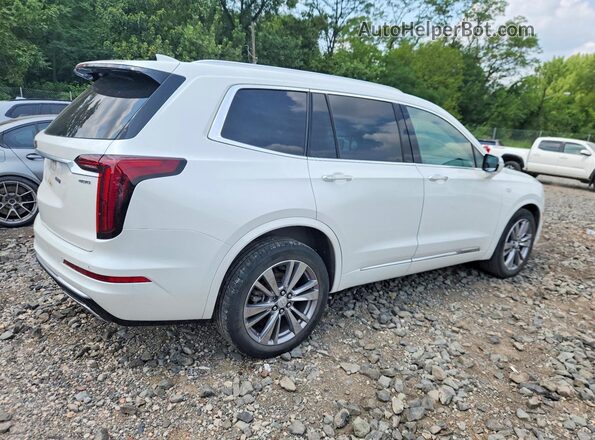 1GYKPDRS7PZ118935 2023 CADILLAC XT6 Белый Задняя правая четверть
