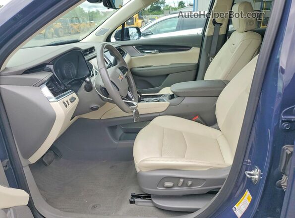 1GYKPDRS7RZ722486 2024 CADILLAC XT6 Blue წინა სალონის ხედი