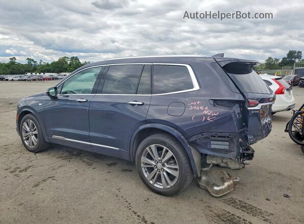 1GYKPDRS7RZ722486 2024 CADILLAC XT6 Blue უკანა მარცხენა