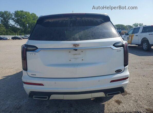 1GYKPGRS2MZ130293 2021 CADILLAC XT6 Белый Вид сзади