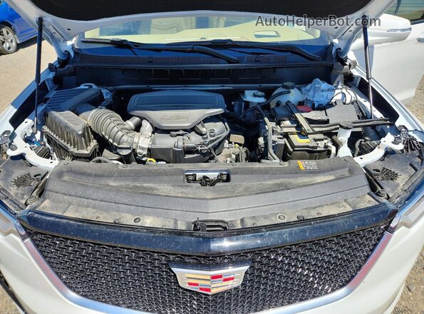 1GYKPHRS5SZ117816 2025 CADILLAC XT6 White Вид підкапотного простору