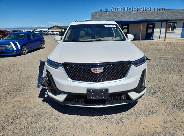 1GYKPHRS5SZ117816 2025 CADILLAC XT6 White Вид спереду