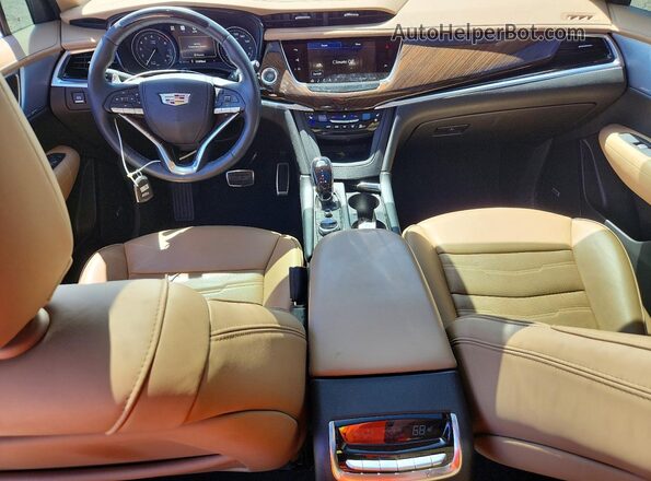 1GYKPHRS5SZ117816 2025 CADILLAC XT6 White Вид панелі приладів
