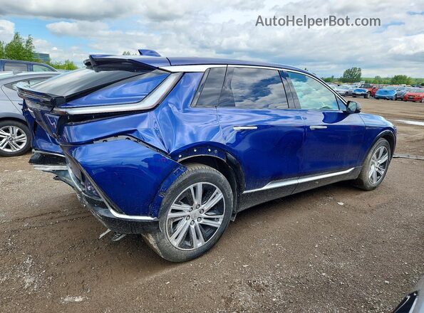1GYKPMRK7RZ107744 2024 CADILLAC OTHER Синий Задняя правая четверть