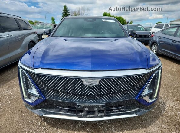 1GYKPMRK7RZ107744 2024 CADILLAC OTHER Синий Вид спереди