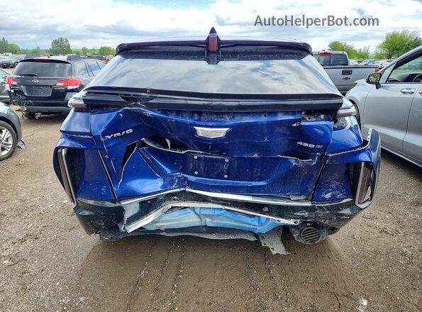 1GYKPMRK7RZ107744 2024 CADILLAC OTHER Синий Вид сзади