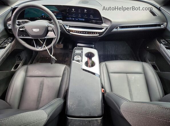 1GYKPMRK7RZ107744 2024 CADILLAC OTHER Синий Вид панели приборов
