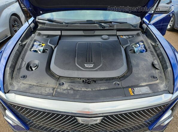 1GYKPMRK7RZ107744 2024 CADILLAC OTHER Синий Вид подкапотного пространства