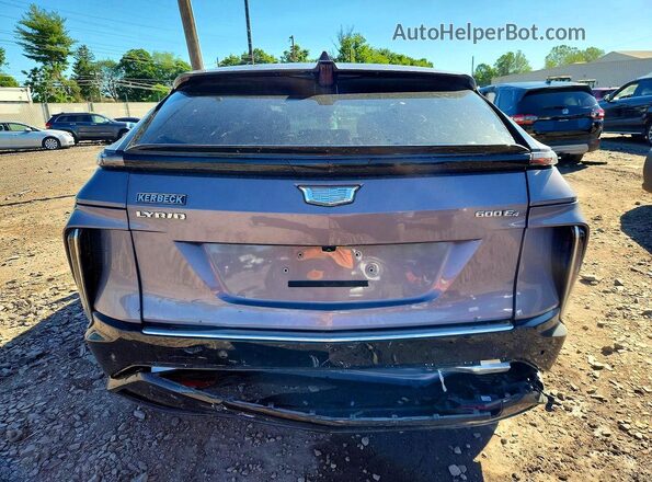 1GYKPMRL0RZ124992 2024 CADILLAC OTHER Gray Вид ззаду
