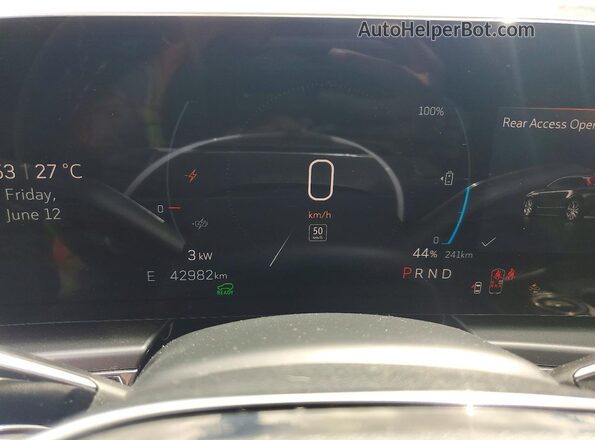 1GYKPMRL5RZ143182 2024 CADILLAC OTHER Black ხელსაწყოთა პანელის ხედი