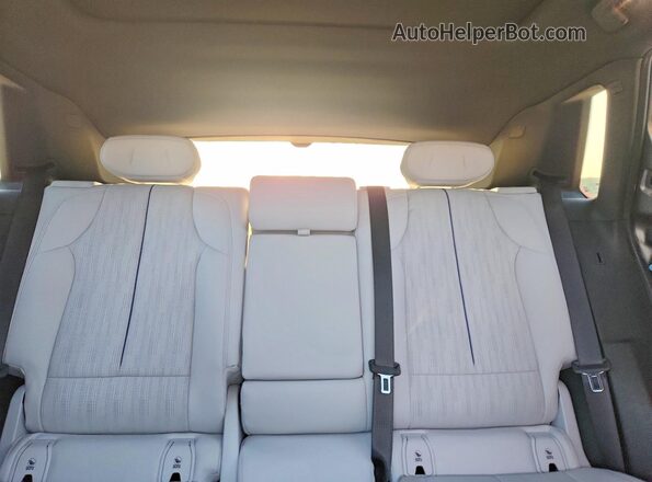 1GYKPPRK7RZ108992 2024 CADILLAC OTHER Gray უკანა სავარძლების ხედი