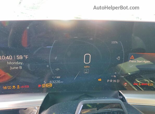 1GYKPRRK9RZ112814 2024 CADILLAC OTHER Black ხელსაწყოთა პანელის ხედი