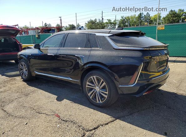1GYKPRRL9RZ119495 2024 CADILLAC OTHER Black უკანა მარცხენა