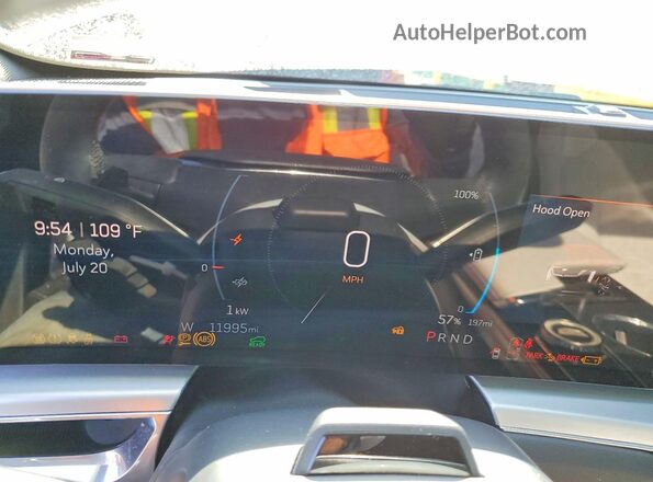1GYKPRRL9RZ119495 2024 CADILLAC OTHER Black ხელსაწყოთა პანელის ხედი