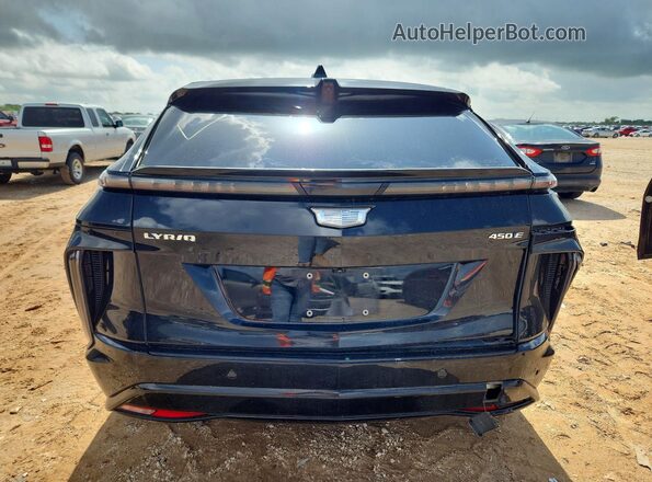 1GYKPTRK5RZ103752 2024 CADILLAC OTHER Black უკანა ხედი