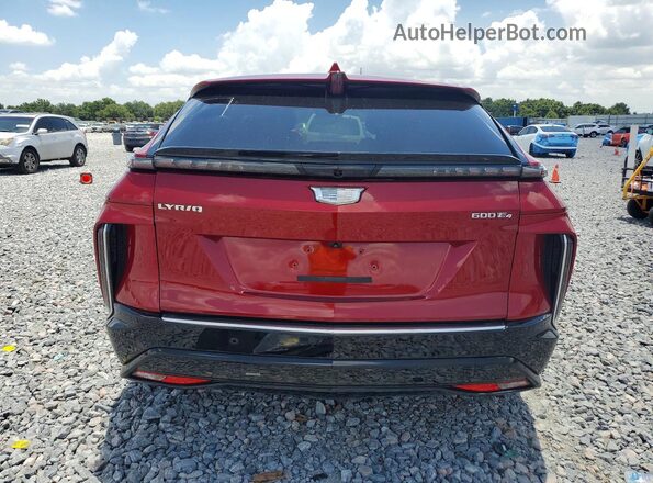 1GYKPTRL4SZ304492 2025 CADILLAC OTHER Red უკანა ხედი