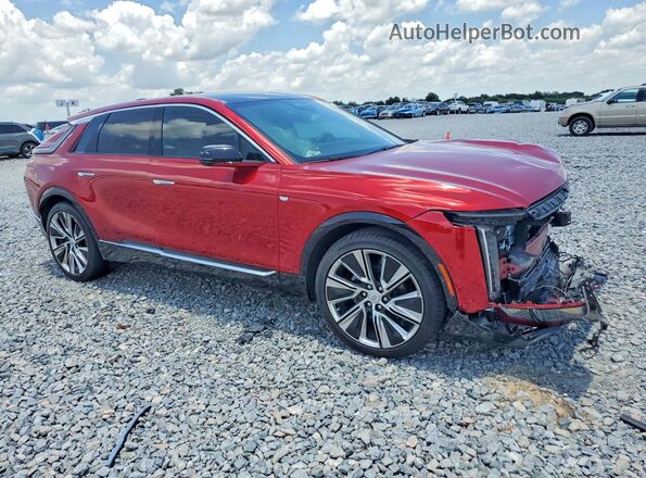 1GYKPTRL4SZ304492 2025 CADILLAC OTHER Red წინა მარჯვენა