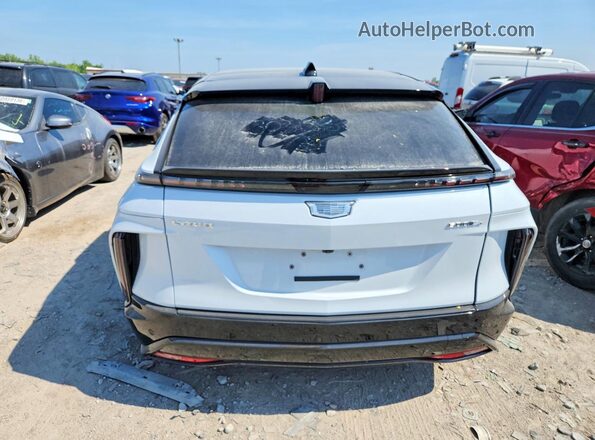 1GYKPURL9TZ303183 2026 CADILLAC OTHER White უკანა ხედი