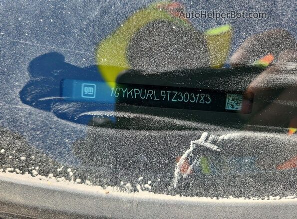 1GYKPURL9TZ303183 2026 CADILLAC OTHER White VIN კოდის სტიკერის ხედი