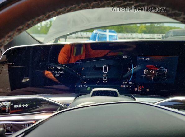 1GYKPVRK6RZ118448 2024 CADILLAC OTHER Black Vista del cuadro de instrumentos